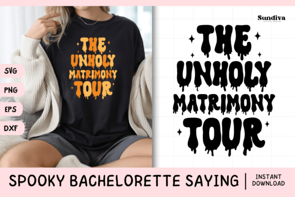 Spooky Bachelorette Party Saying SVG 1 for Crafts and Graphics