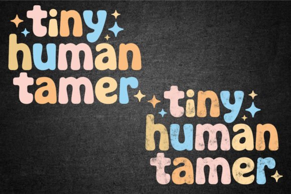 Tiny Human Tamer SVG for Blogs and Crafts