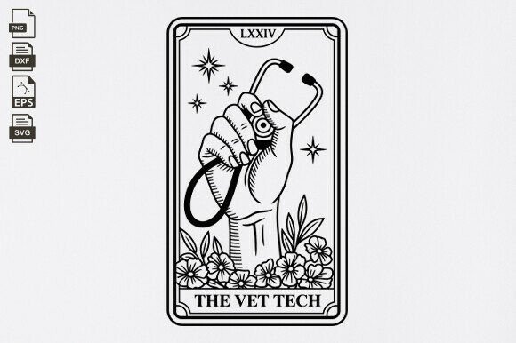 Vet Tech Svg for Branding and Marketing Graphics